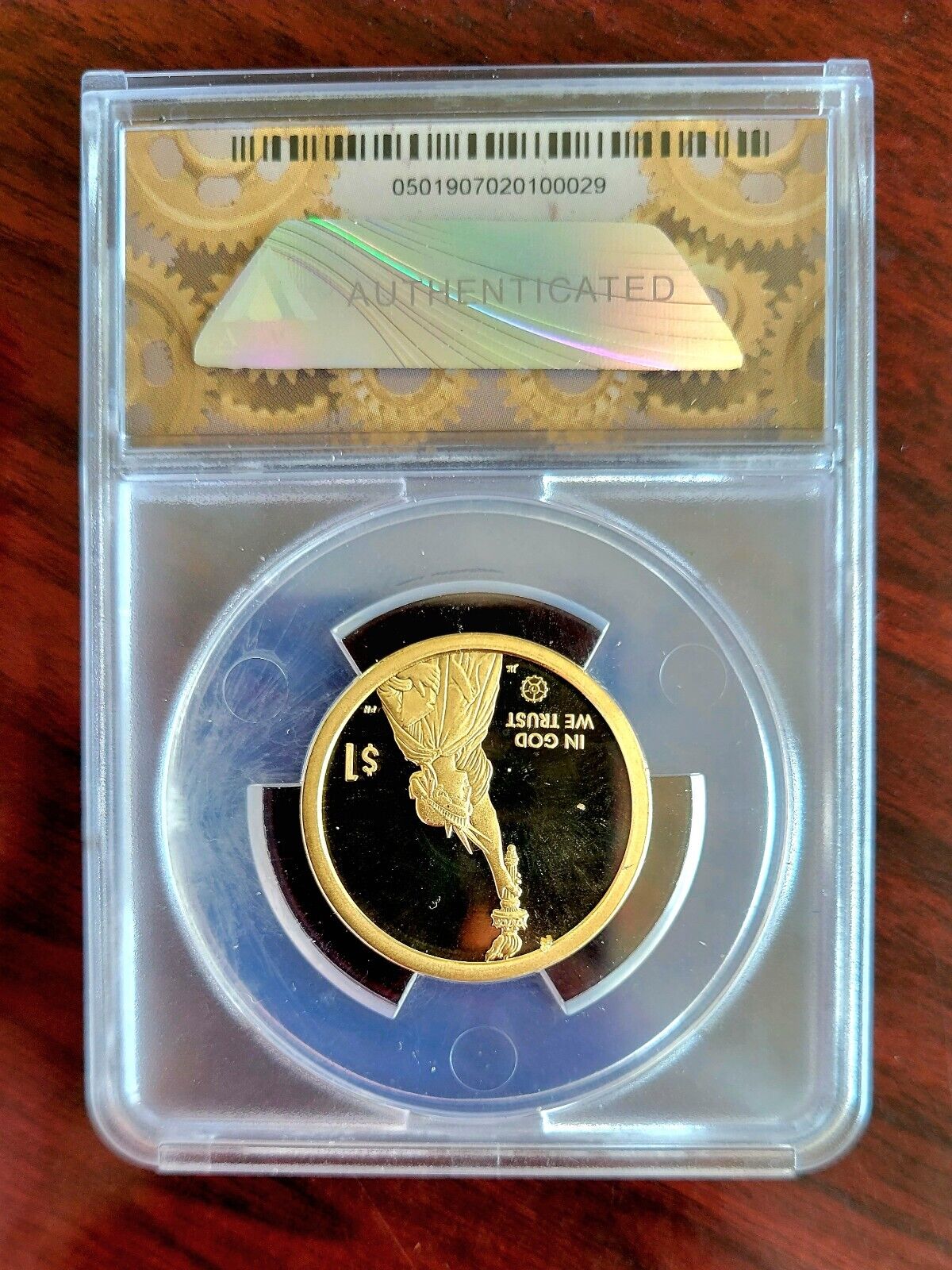 2020 S Innovation Dollar Massachusetts Telephone PR70 ANACS First Strike