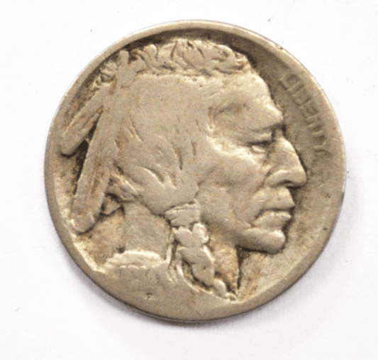 1914 D 5c Buffalo Nickel Five Cents Rare Denver