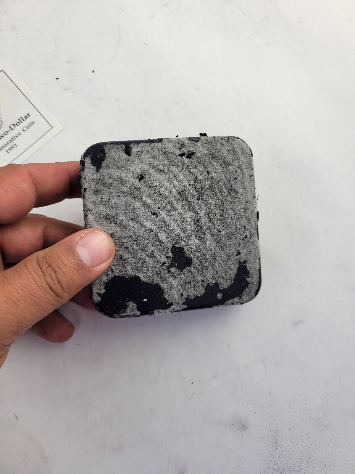 1991 Bermuda Silver 2 Dollars  Yellow Crowned Night Heron