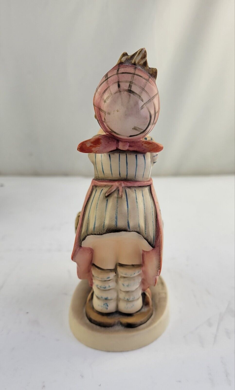 Goebel Hummel Porcelain Girl Laundry “Wash Day” #321 Figurine - TMK 4 Germany