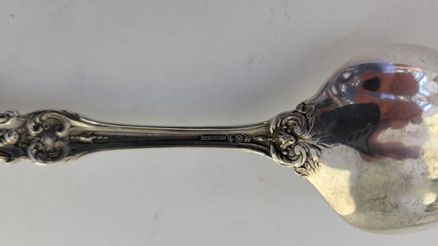 Reed & Barton Francis I Sterling Silver 5 7/8" Sugar Spoon 1.3oz Monogrammed