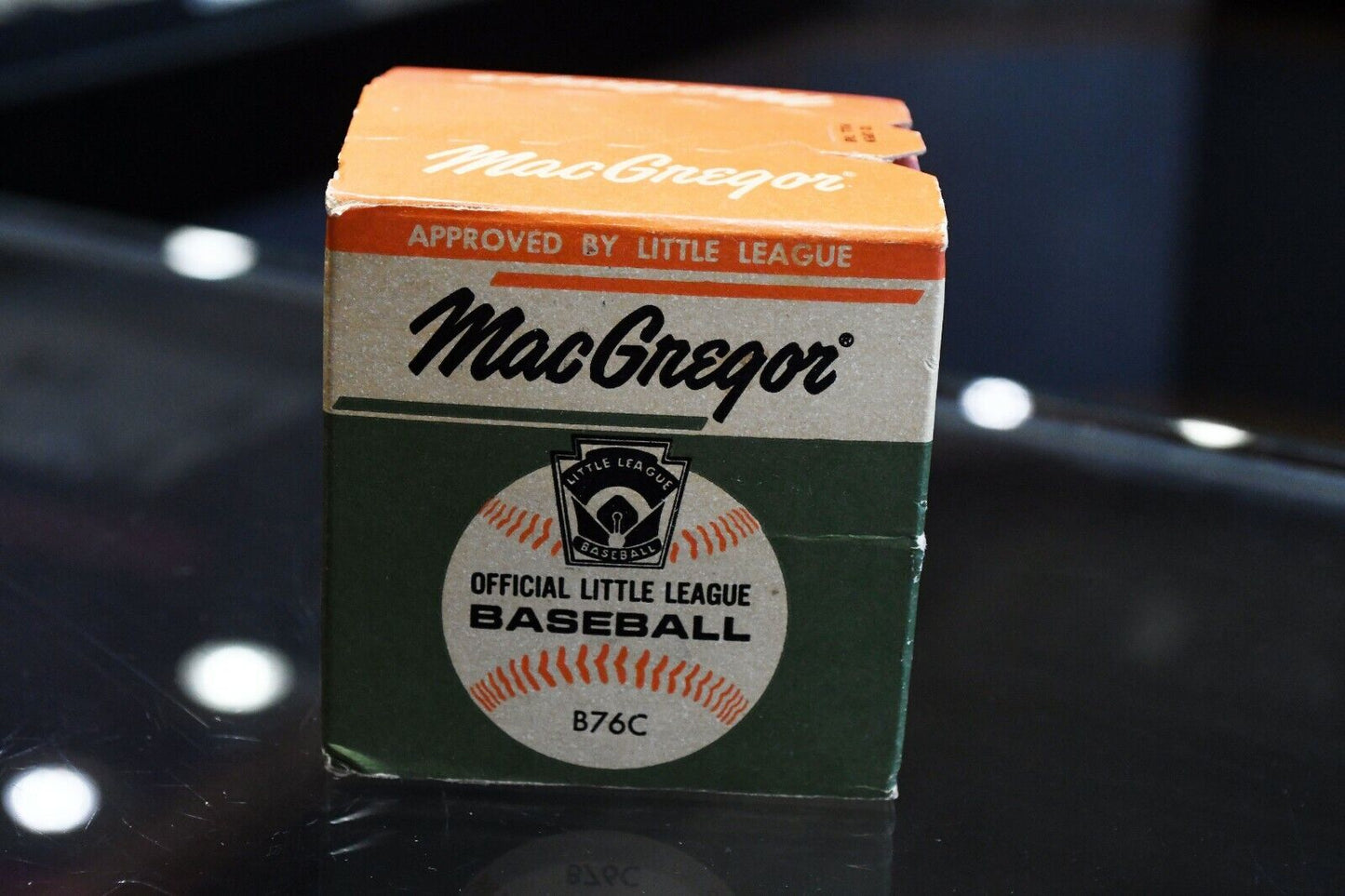 Unopened 1960's MacGregor Official Little League Baseball B76C Sealed Vintage