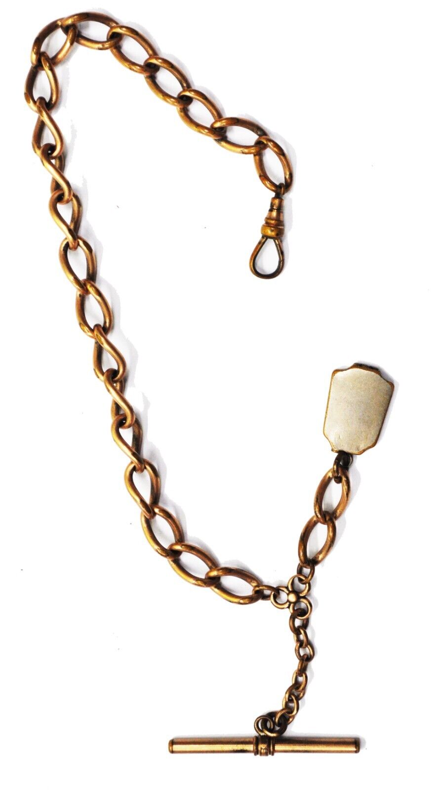 Simmons Gold Filled Pocket Watch 9mm Chain 22mm Locket Fob 11"