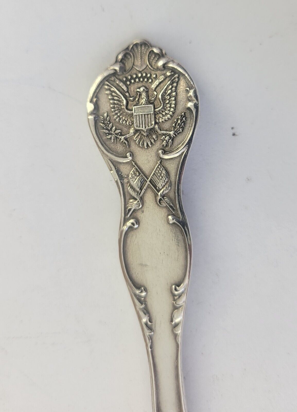 Lebanon Indiana High School Sterling 5 3/8" Souvenir Spoon .57oz. By Shepard