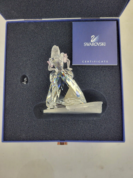Complete Swarovski Crystal Cinderella Figurine 7550 NR 000 008 w/Box & Paperwork