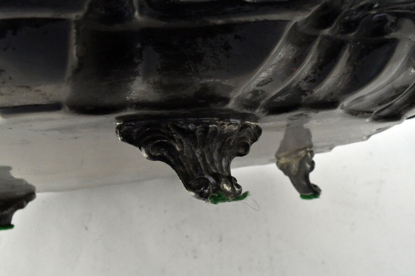 Silver Plate Complete 6pc. Floral Coffee and Tea Set