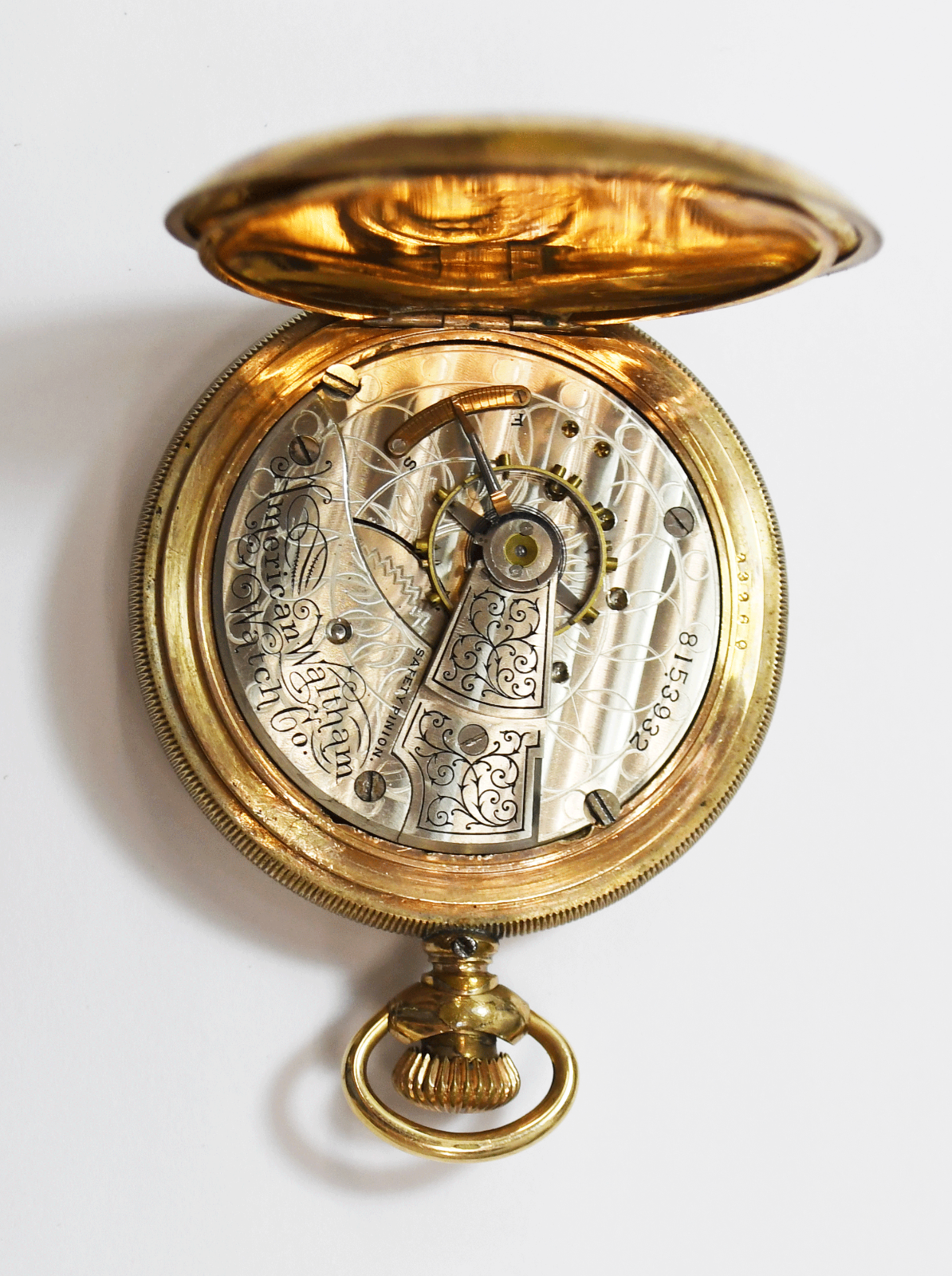 1897 Size 18 American Waltham LS Grade Sterling 20yr Gold Filled Hunters Case