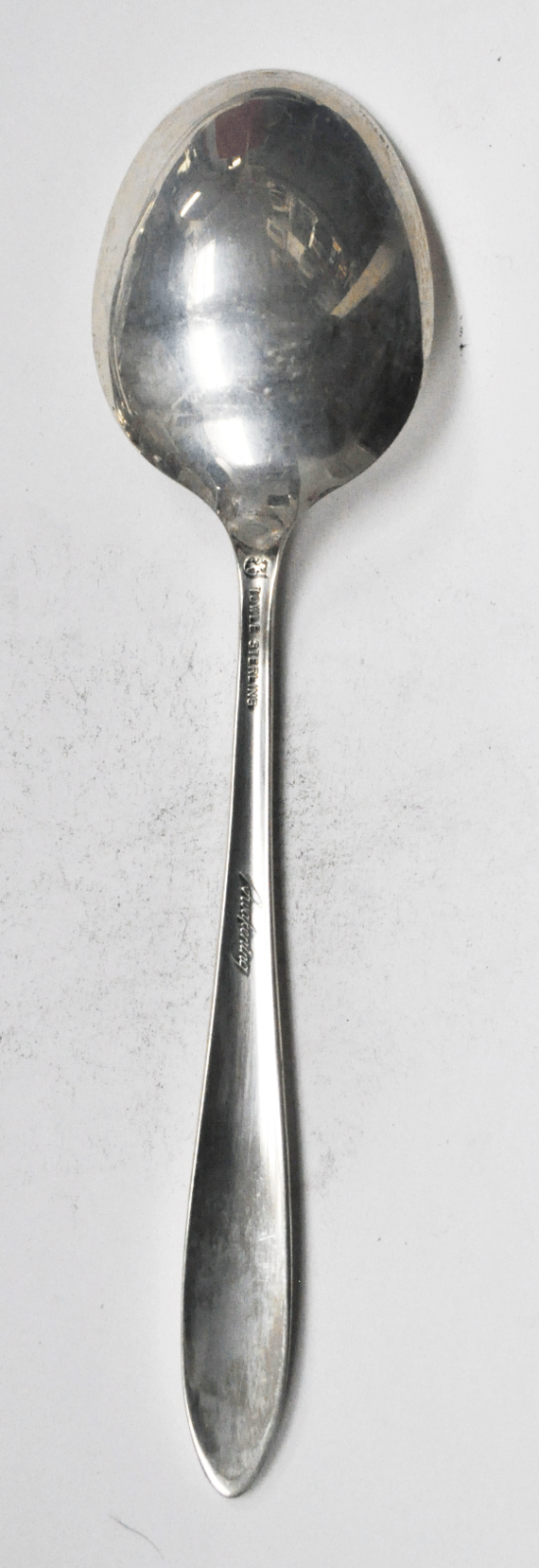 Sterling Silver Towle Awakening Oval Soup Spoon  6-5/8"