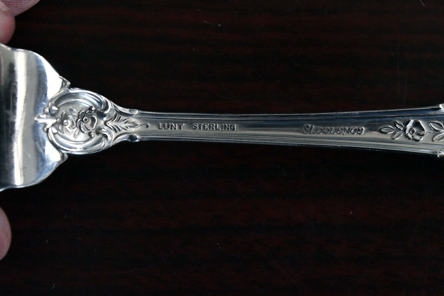 Eloquence by Lunt Sterling Silver 6 1/2" Salad Dessert Fork 1.3 oz.