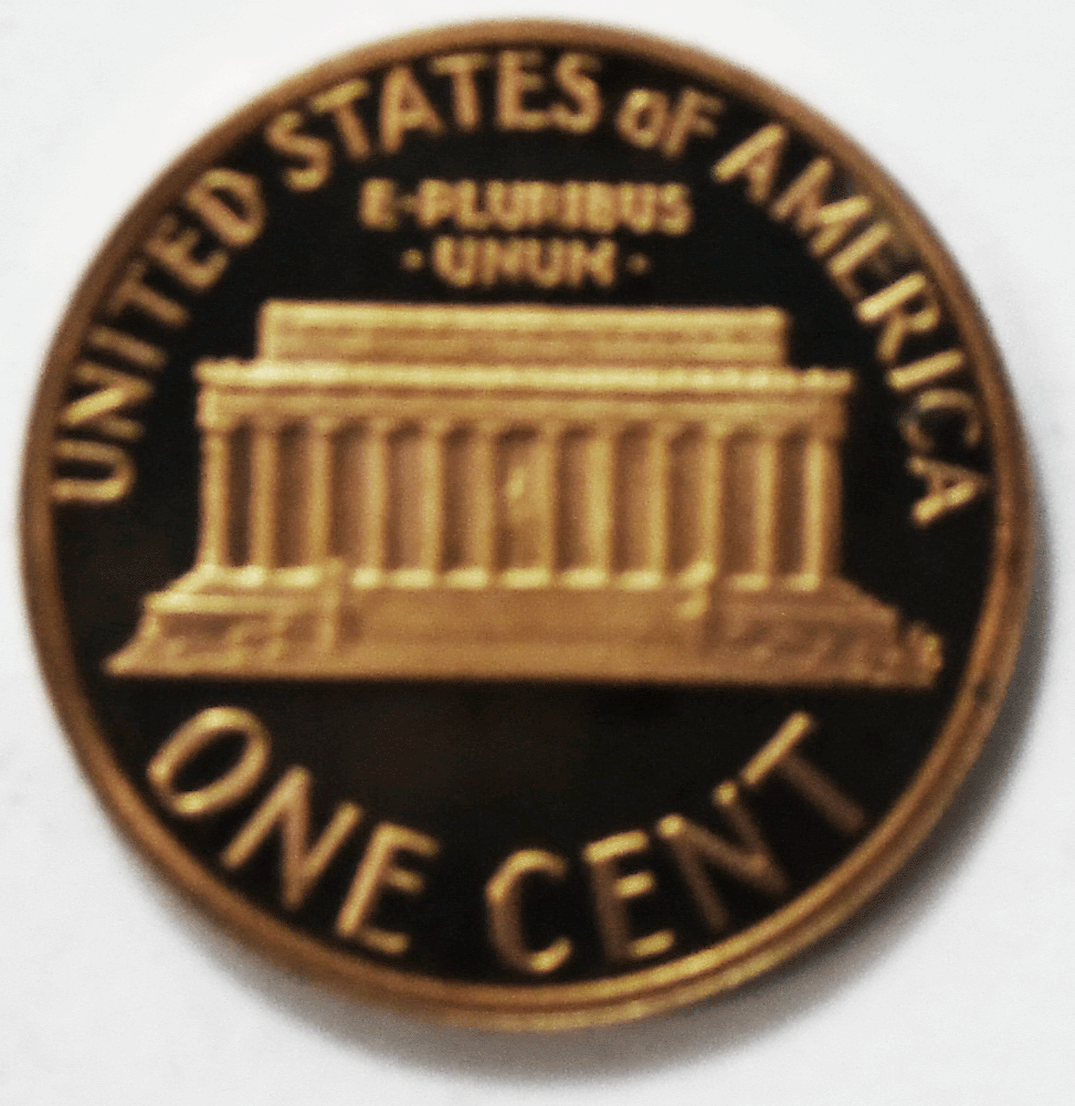 1978 S 1c Proof Lincoln Memorial Cent One Penny Gem Uncirculated San Francisco