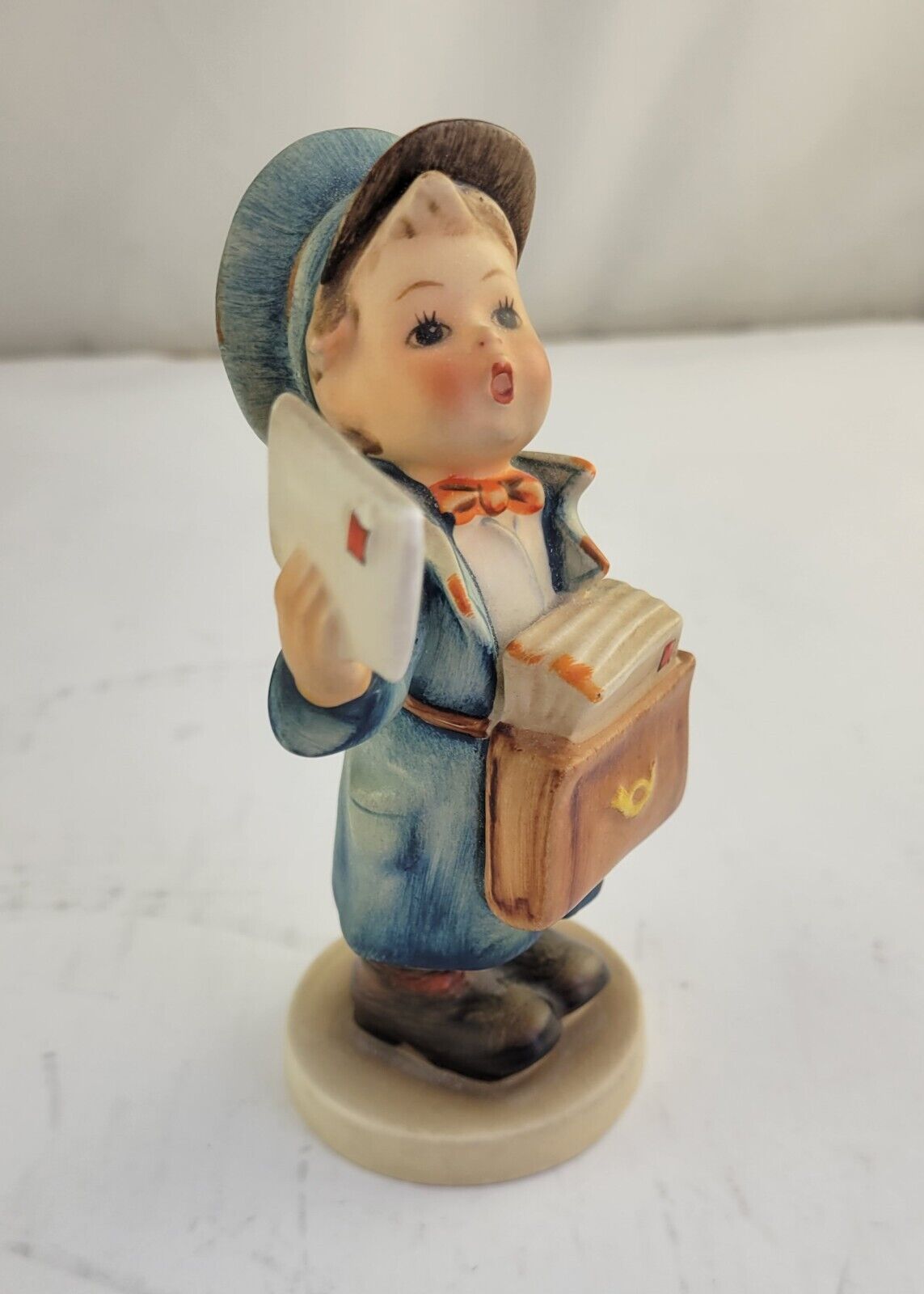 Goebel Hummel 5" Porcelain “Postman” #119 Figurine - TMK2 Tall Germany