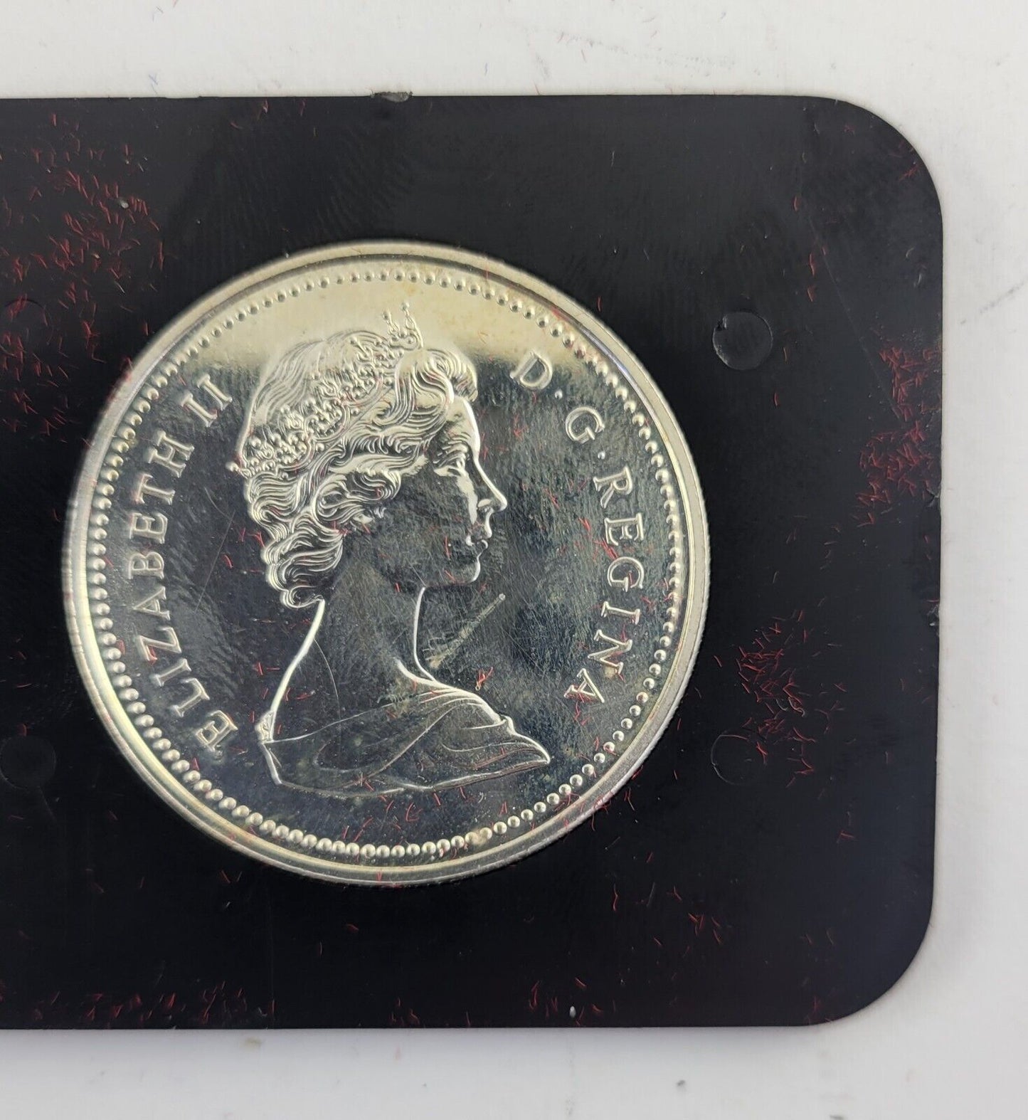 1973 Canada $1 Commemorative Dollar Silver Coin  Mounted Police w/ Box Mountie