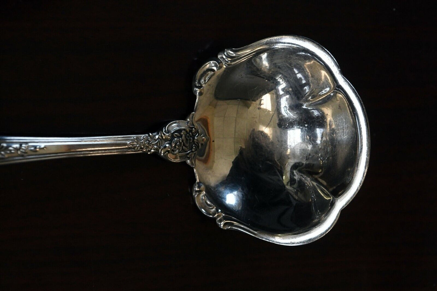 Eloquence by Lunt Sterling Silver 2.2 oz. Solid Gravy Ladle 6 1/4"