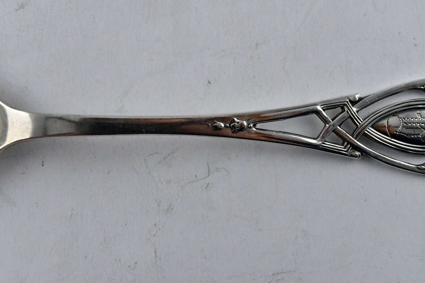 Aberdeen South Dakota 5 3/4" Sterling Silver Souvenir Spoon .6oz. by Lunt