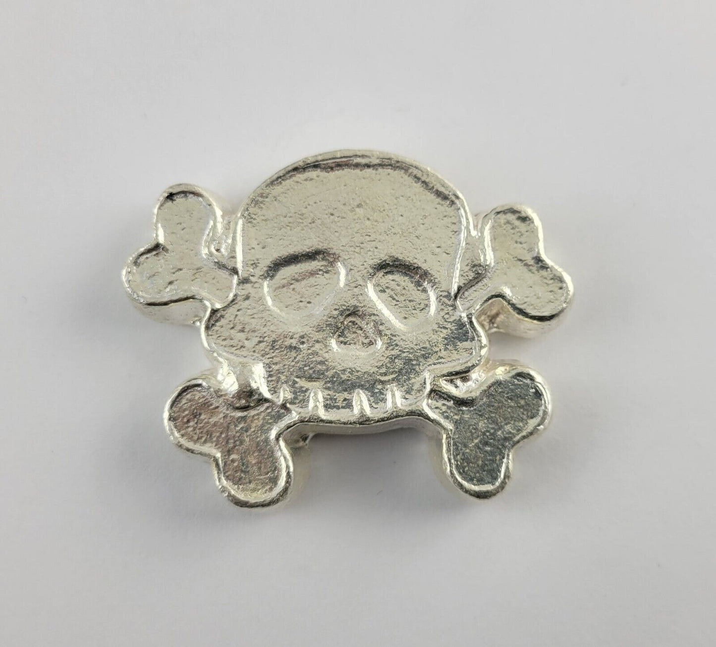 Monarch 5 Troy Ounce 999 Fine Silver Skull & Crossbones Pirate 189/1000