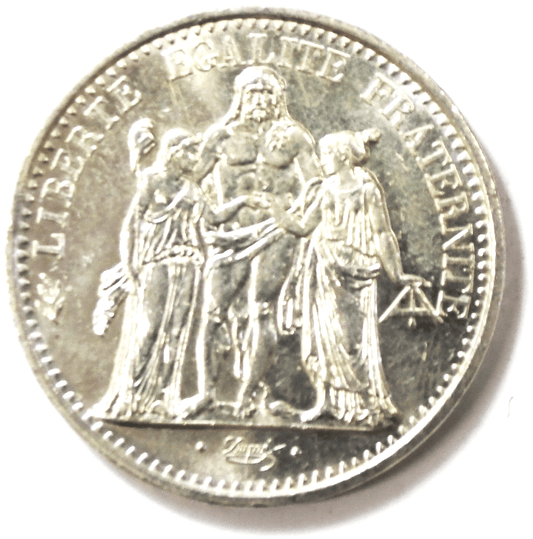 1972 France 10 Ten Francs Silver Coin  KM# 932 Uncirculated
