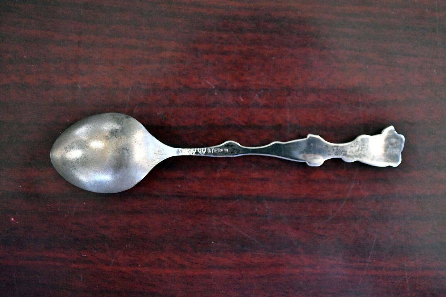 Stockton Kansas Souvenir Spoon by Paye & Baker 4" Sterling Silver .19 oz.