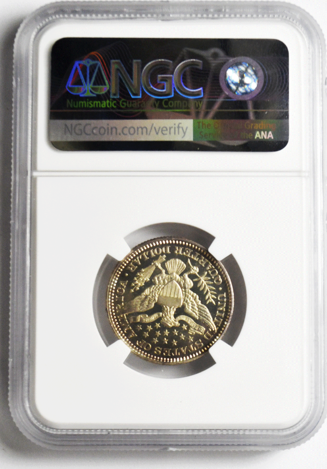 1901 25c Barber Proof Silver Quarter Dollar NGC PF67 Cameo