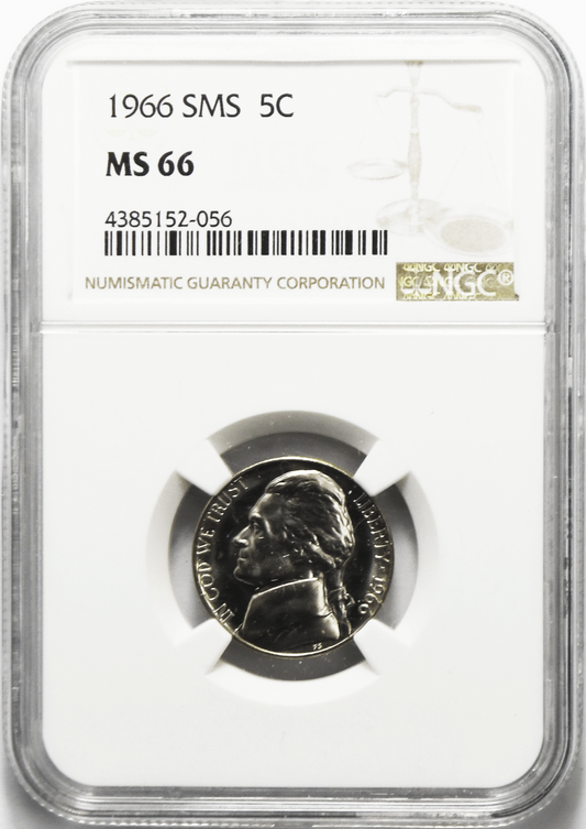 1946 5c Jefferson Nickel NGC Five Cents MS65 Brilliant Uncirculated Philadelphia