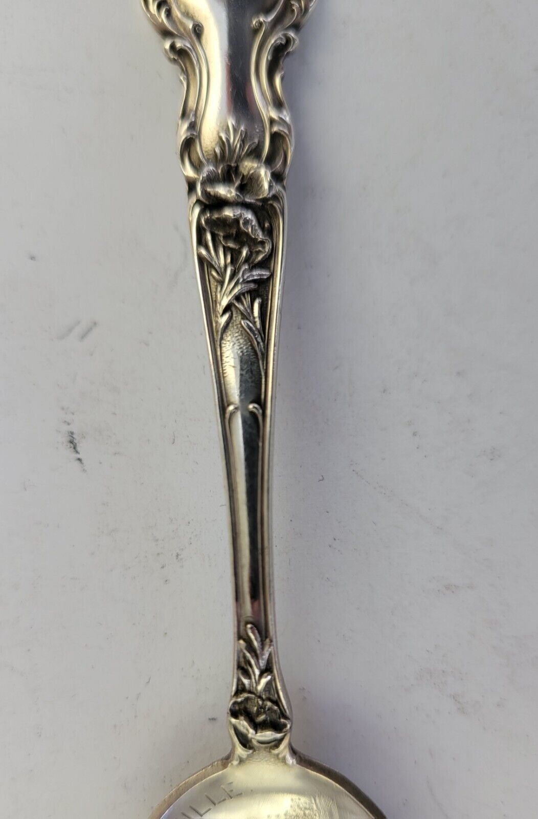 M.E. Church South Higginsville Missouri 5 1/8" Sterling Souvenir Spoon .46oz.