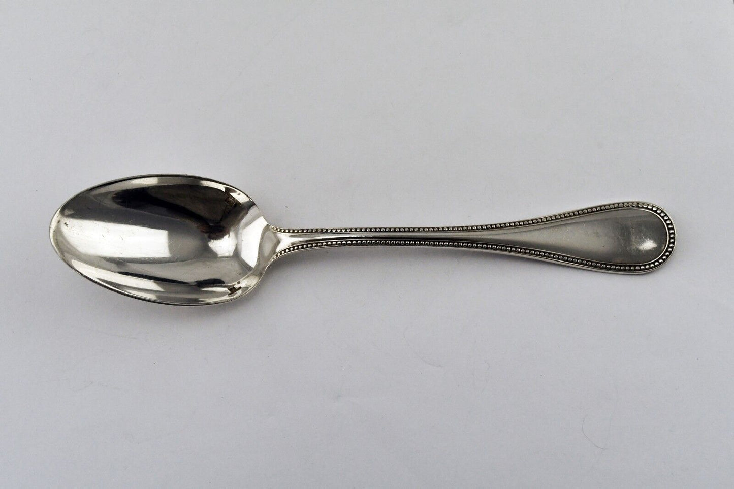 Christofle Silver Plate Large 8" Vegetable Serving Spoon France 3 oz.
