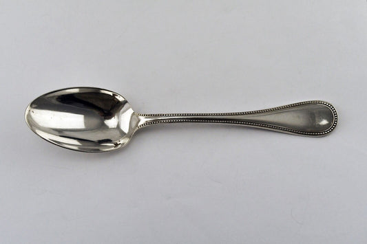 Christofle Silver Plate Large 8" Vegetable Serving Spoon France 3 oz.