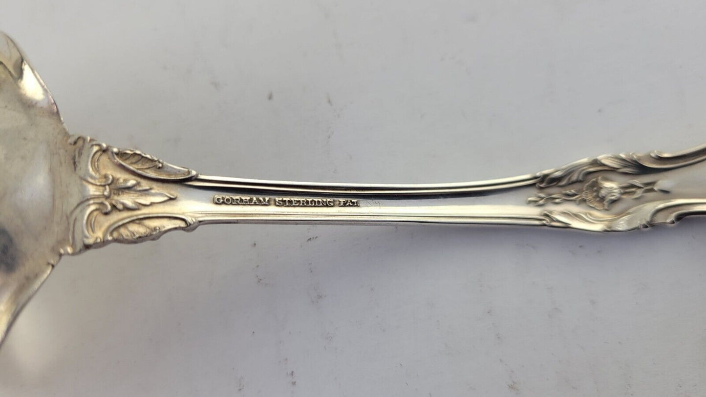 King Edward by Gorham Sterling Silver 6 3/4" Solid Gravy Ladle 2.2oz.