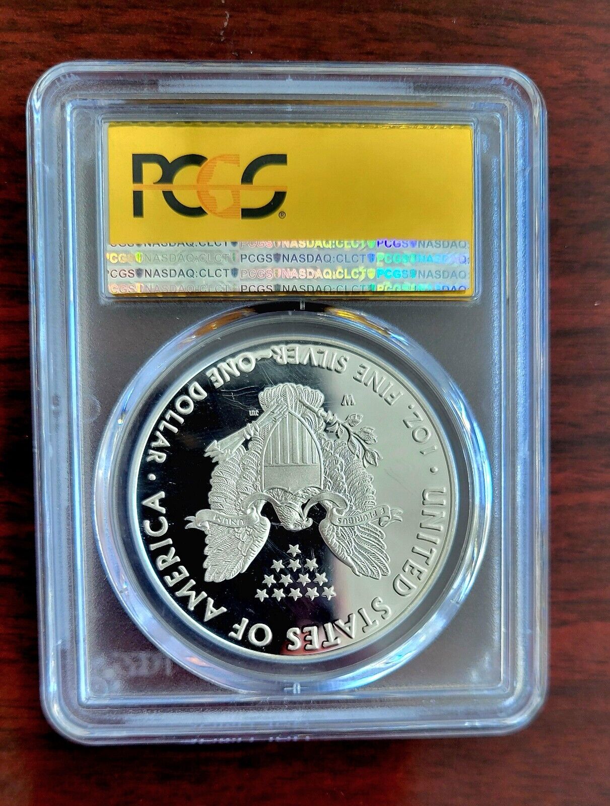 2016-W PCGS PR70DCAM Silver Eagle-30th Anniversary FIRST DAY Lettered Edge
