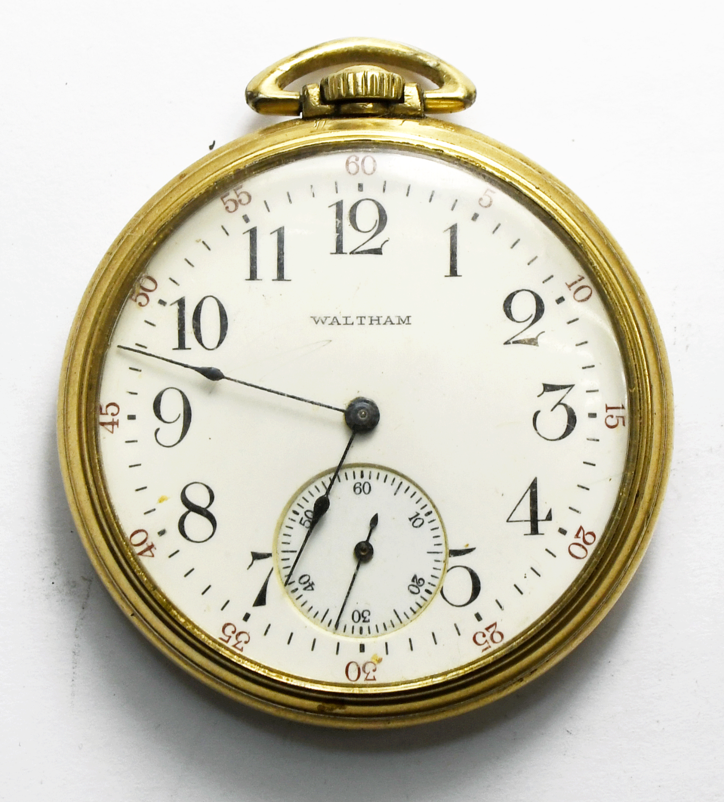 1917 Waltham Size 12 Grade 210 20yr 10k RGP OF Case Pocket Watch