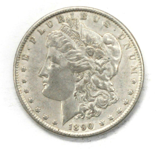 1890 $1 Morgan Silver One Dollar US Coin Philadelphia