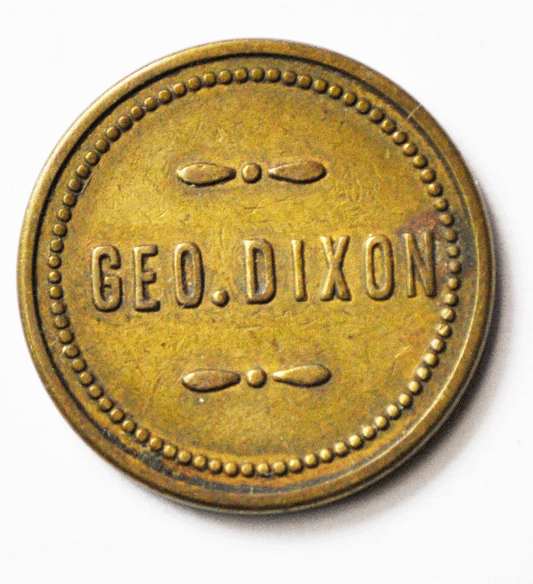 Geo R Dixon Spice Mills Sycamore 5c Trade Token Cincinnati 21mm