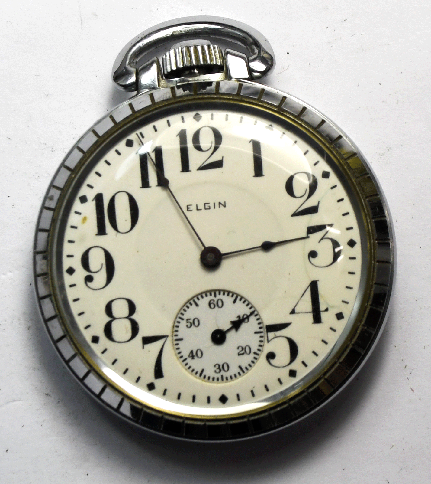 1930 Elgin Grade 486 Size 16 OF LS Pocket Watch