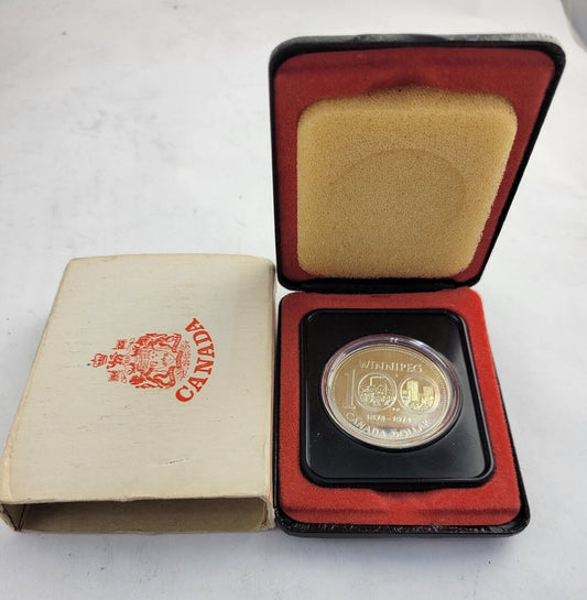 1874-1974 Canada Winnipeg .50 Silver 100 Year Anniversary Commemorative Dollar