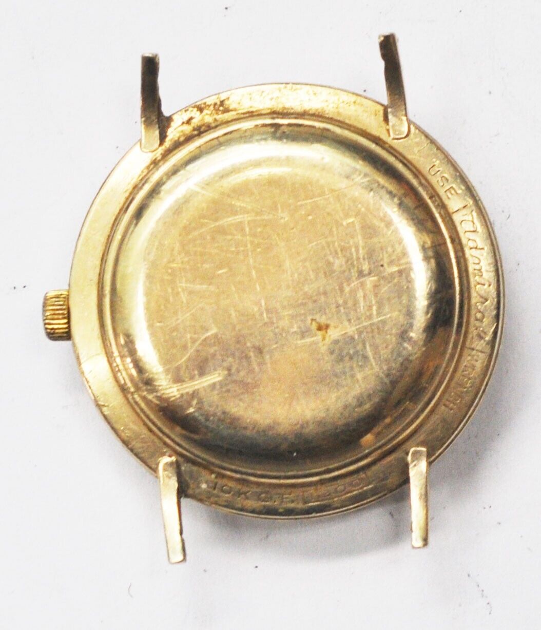Vintage Longines Automatic 19A 10k Gold Filled 32mm Wristwatch Mystery Dial