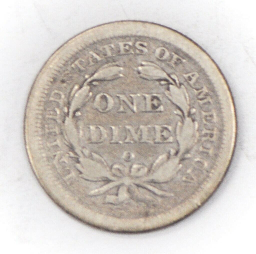 1841 O 10c Seated Liberty Silver Dime New Orleans Rare