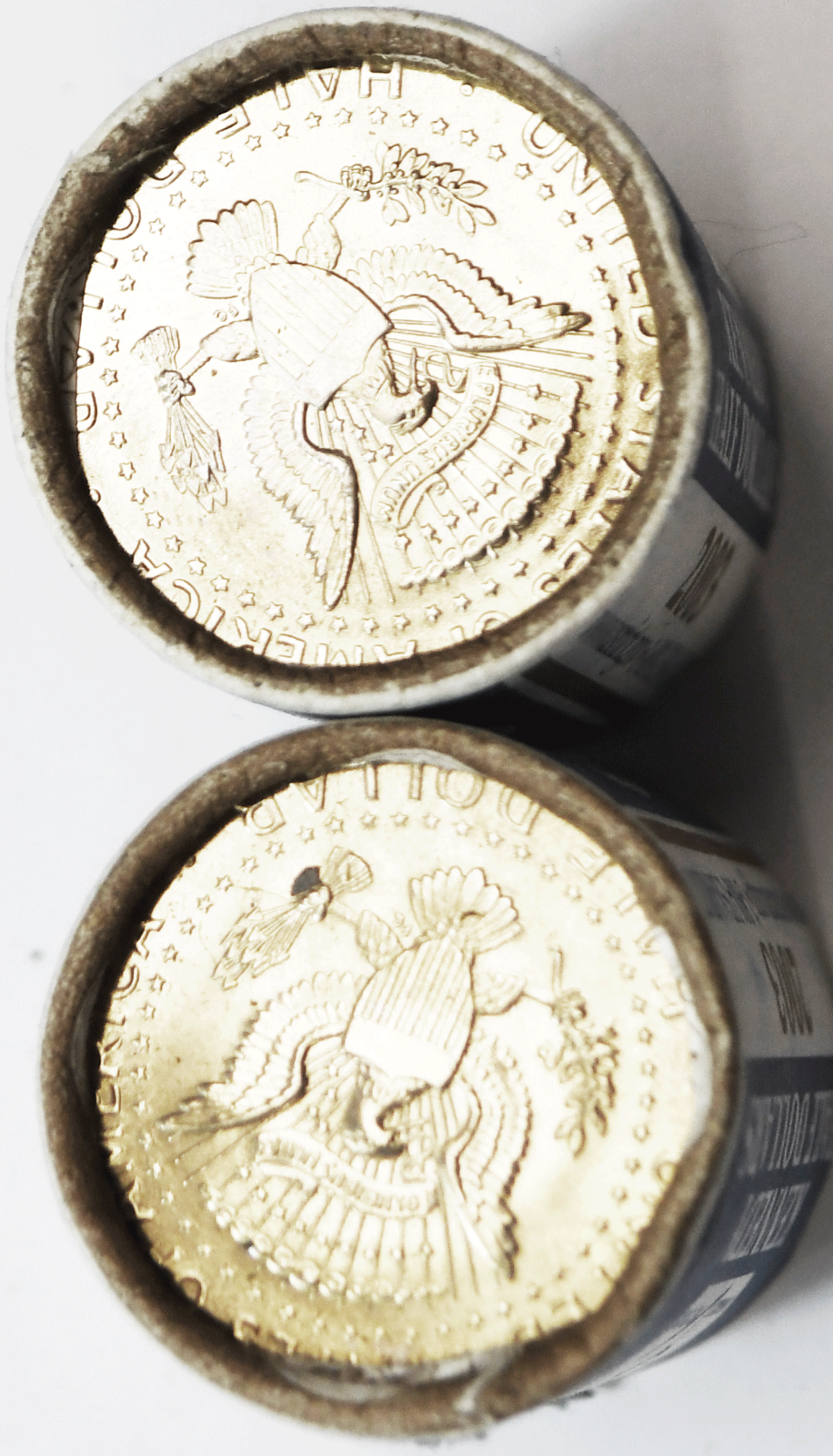 2003 P&D 50c Kennedy Half Dollars 2 Rolls of 20 Uncirculated Denver Philadelphia