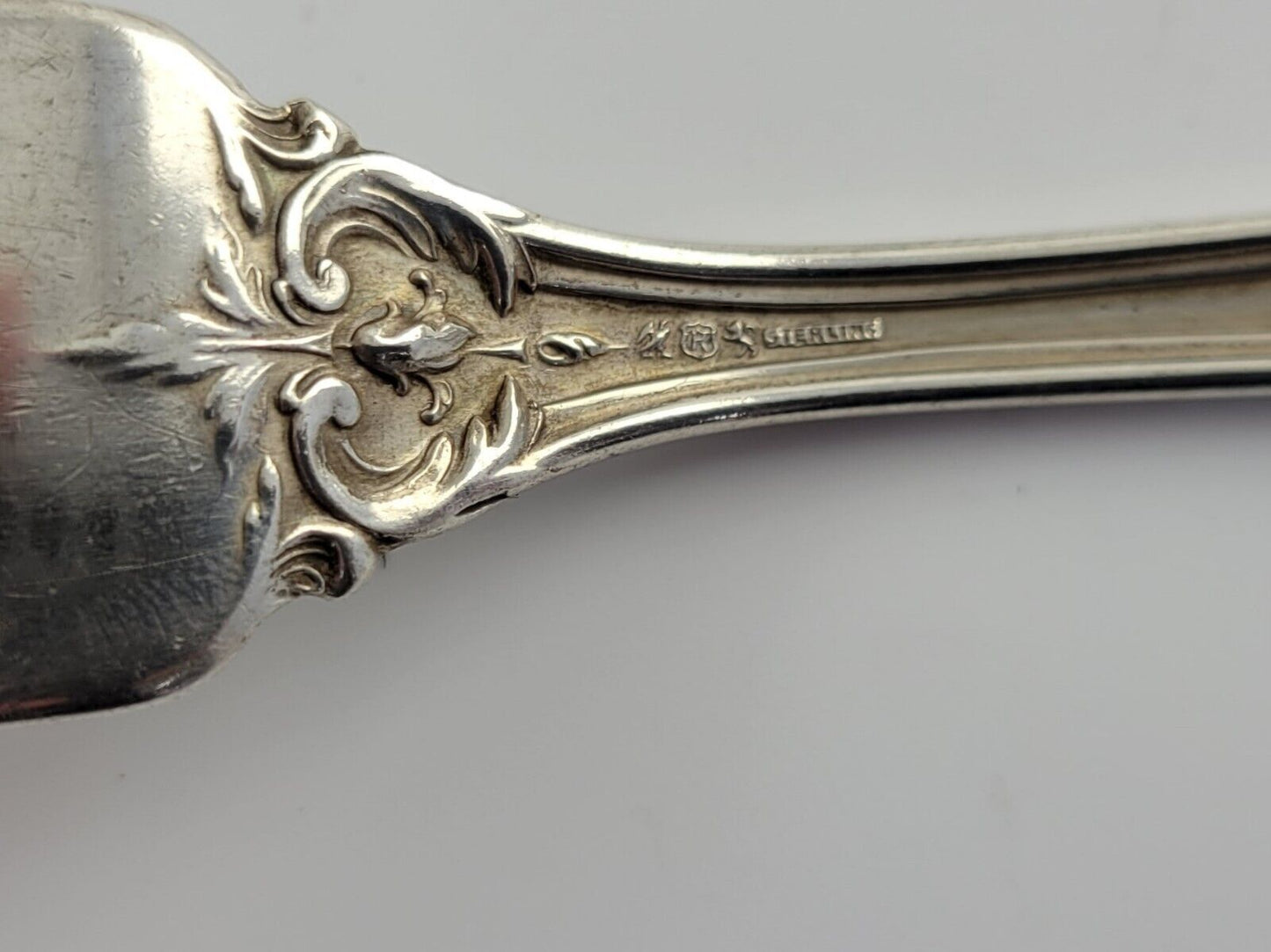 Reed & Barton Francis I Sterling Dinner Fork 7 7/8" Monogram