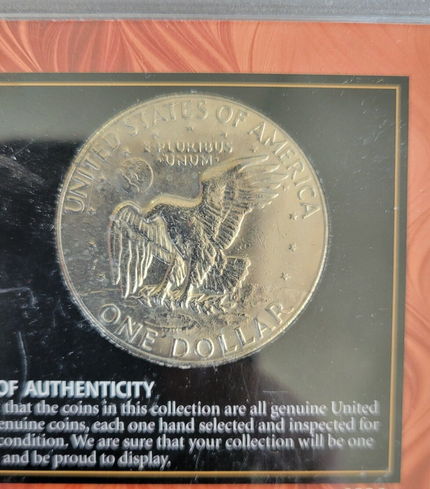 1971-1978 First &Last Eisenhower Ike Dollar Collection Set wCOA