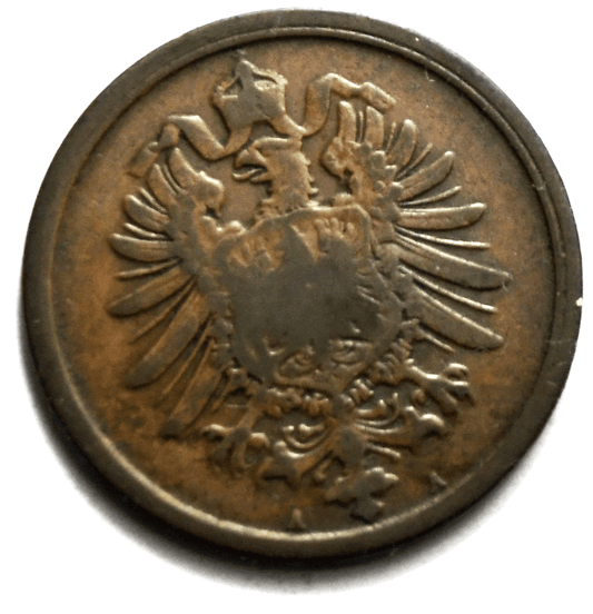 1873 A Germany Empire 2 Pfennig KM# 2