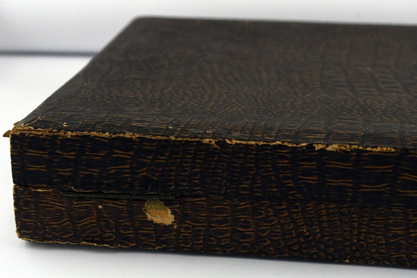 6 Place Setting EPNS England Set w/Serving Fish Utencils Silver Plate Boxed