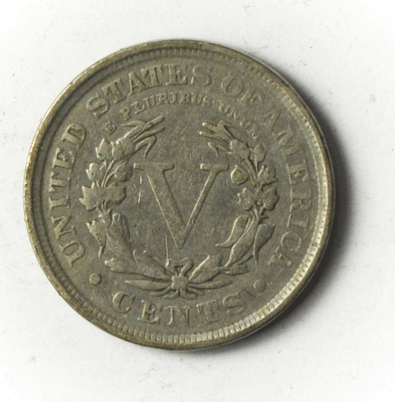 1907 5c V Liberty Nickel Five Cents US Philadelphia