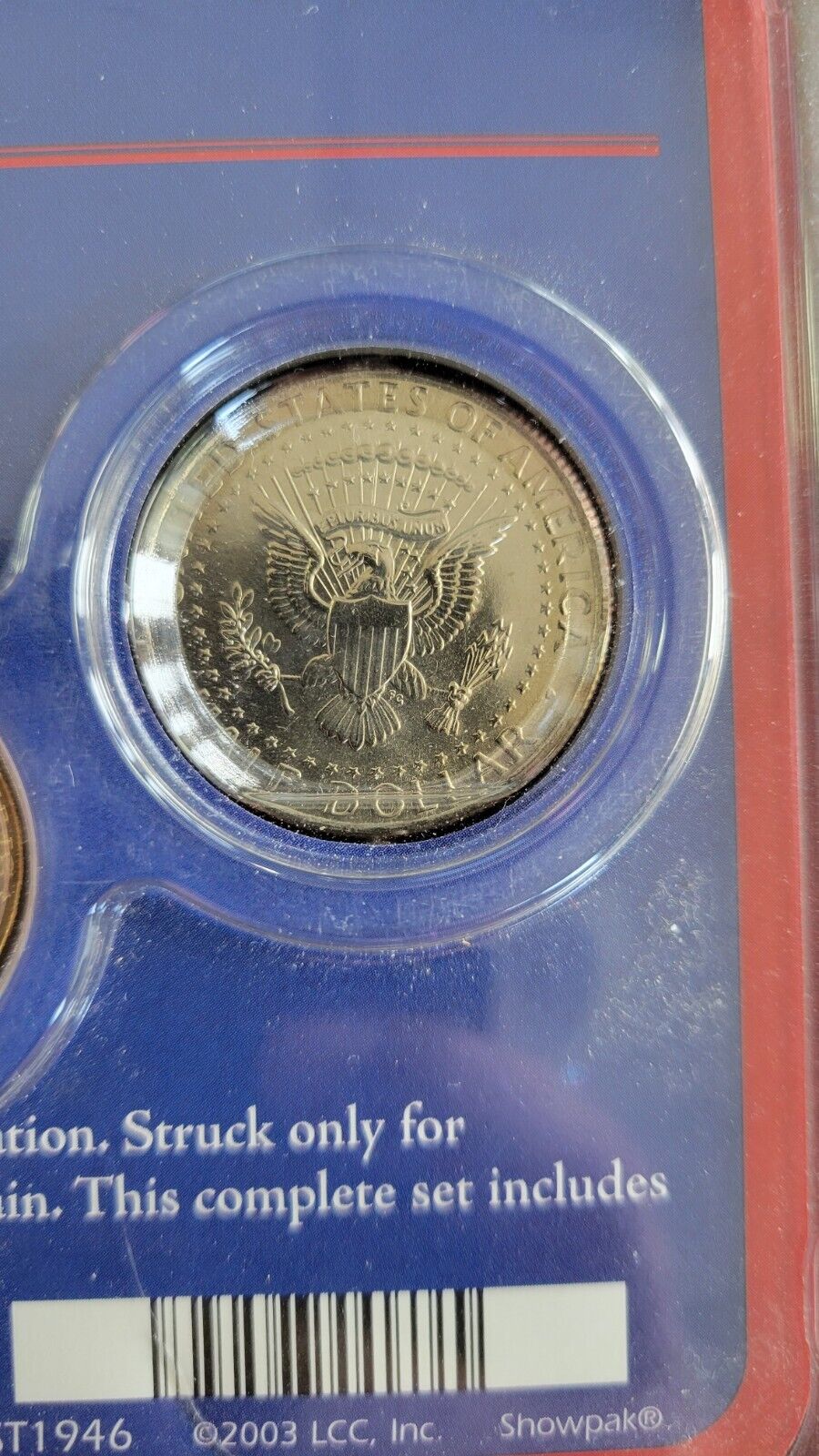 2003 P & D Uncirculated Kennedy Sacagawea Special Collector Edition 4 Coin Set