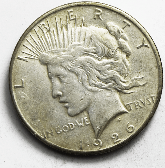 1926 S $1 Peace Silver One Dollar US San Francisco