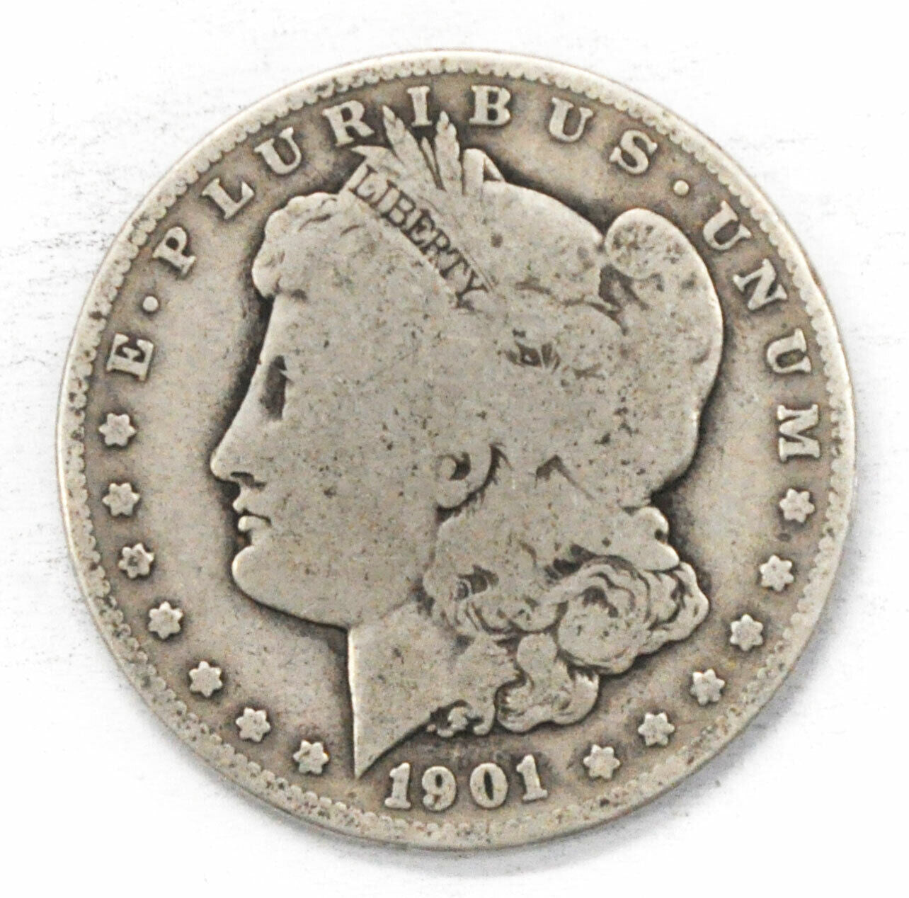 1901 S $1 Morgan American Silver One Dollar US San Francisco