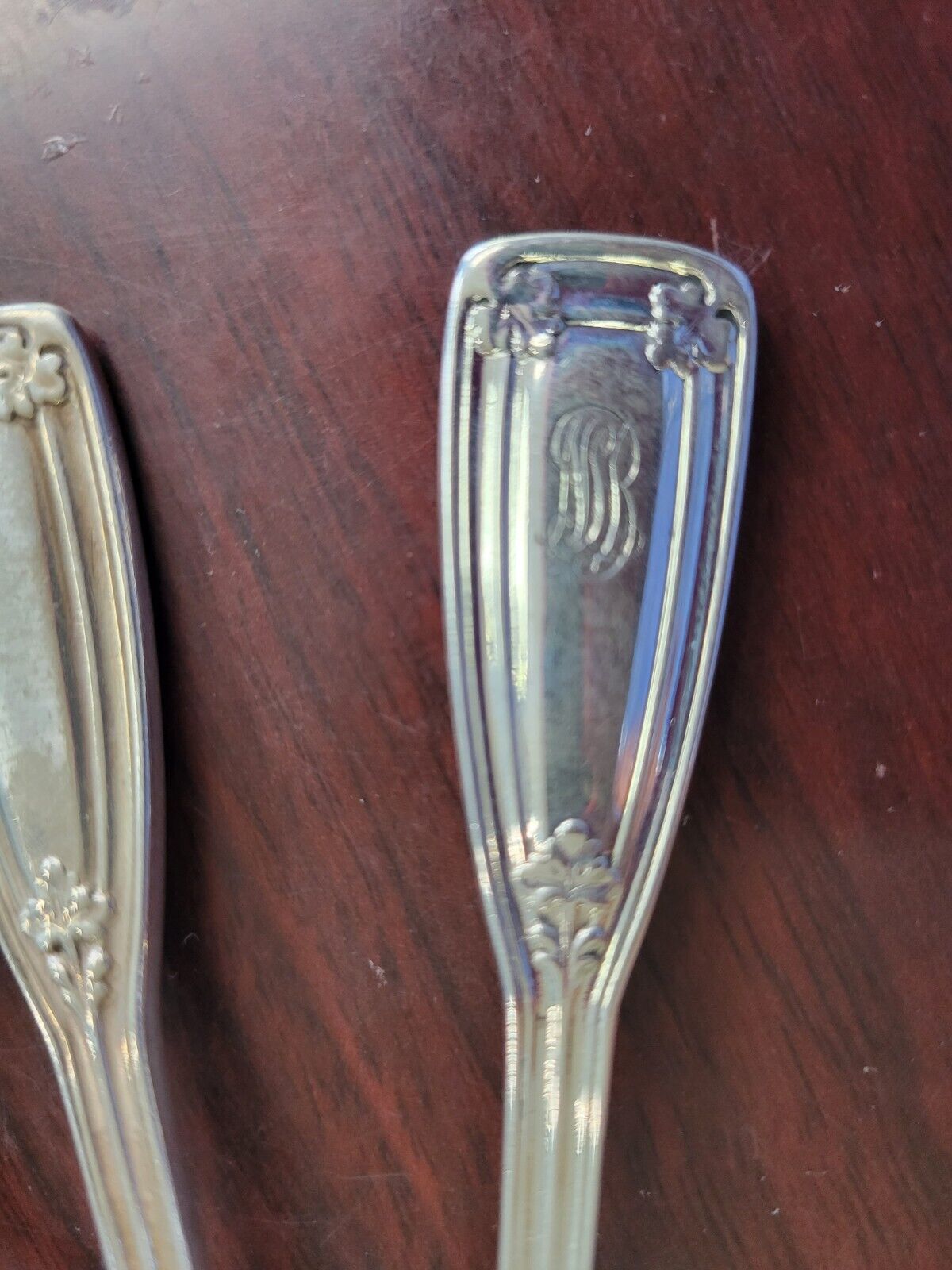 (4) St. Dunstan by Tiffany & Co. Sterling Silver 5 7/8" Teaspoons 4.6oz.