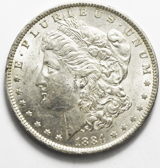 1884 O $1 Morgan Silver Dollar New Orleans Uncirculated