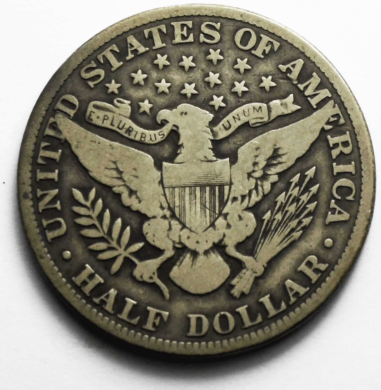 1914 50c Barber Silver Half Dollar Fifty Cents US Philadelphia