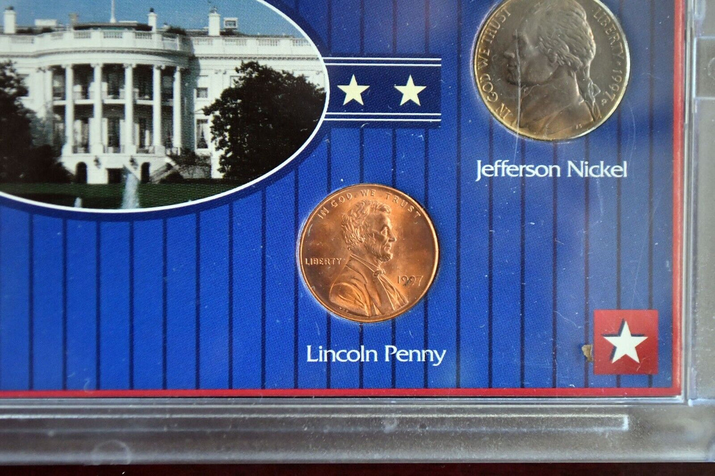 1997 Complete American Presidents Coin Collection Washington, Roosevelt, Lincoln