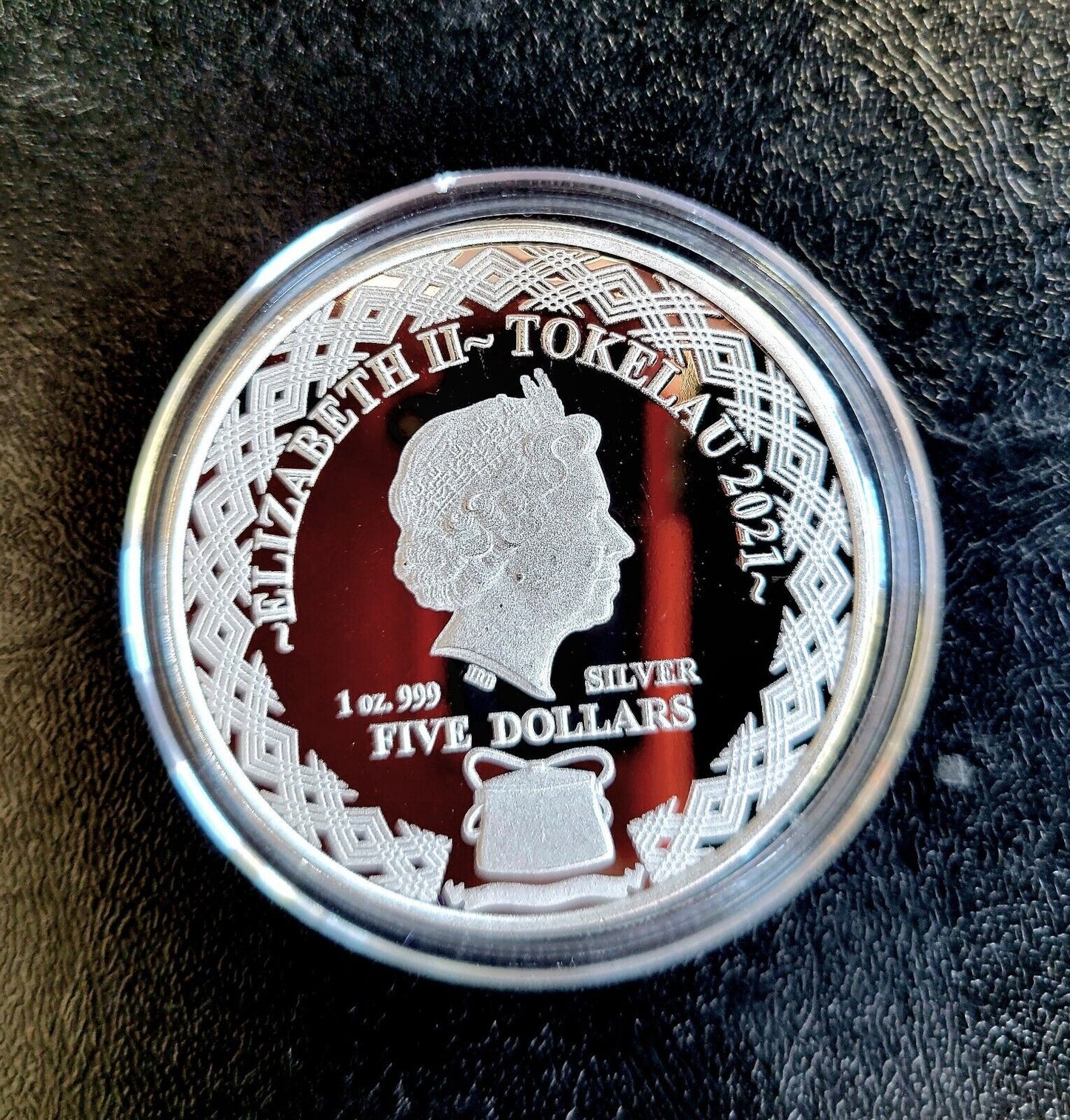 2021 Tokelau 1 oz .999 Fine Silver $5 Zodiac Series: Capricorn  Goat