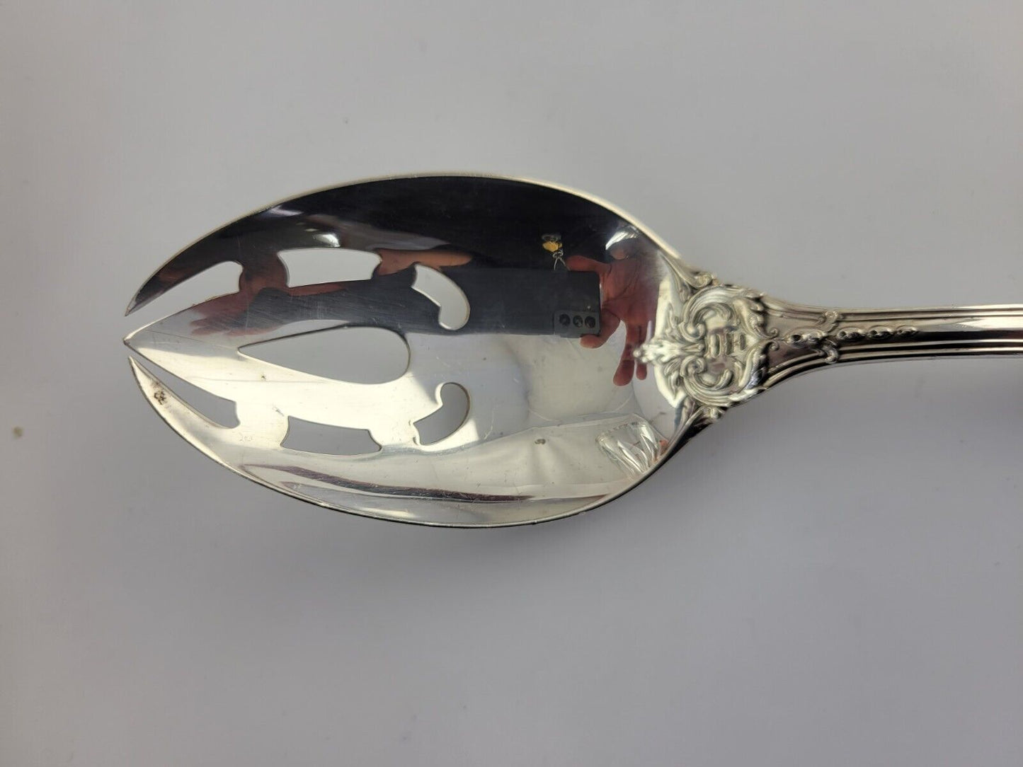 Francis I by Reed & Barton Sterling Slotted Serving Spoon 8 3/8” No Mono 2.8oz.
